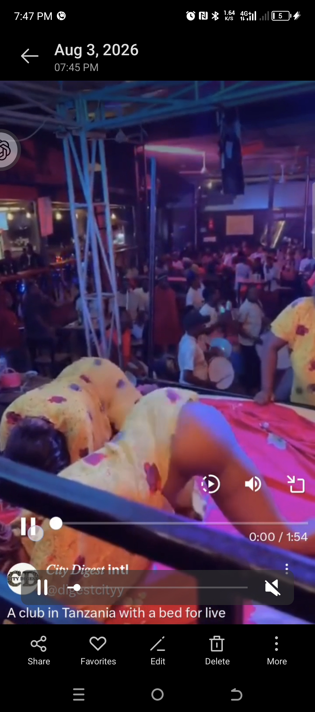 Tanzanian Club Sparks Reactions Over Women Dancing Without Pants on Beds