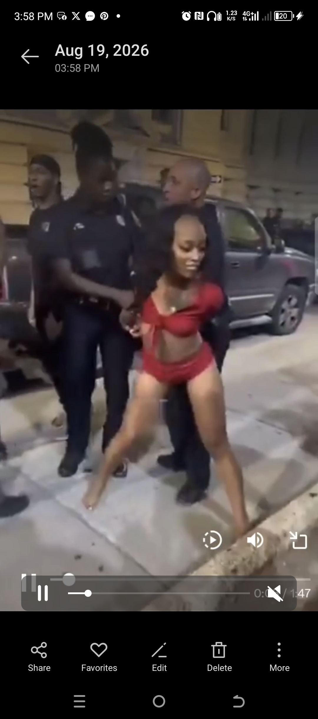 Drama as Women Allegedly Sexually Assault Officers During Arrest Police